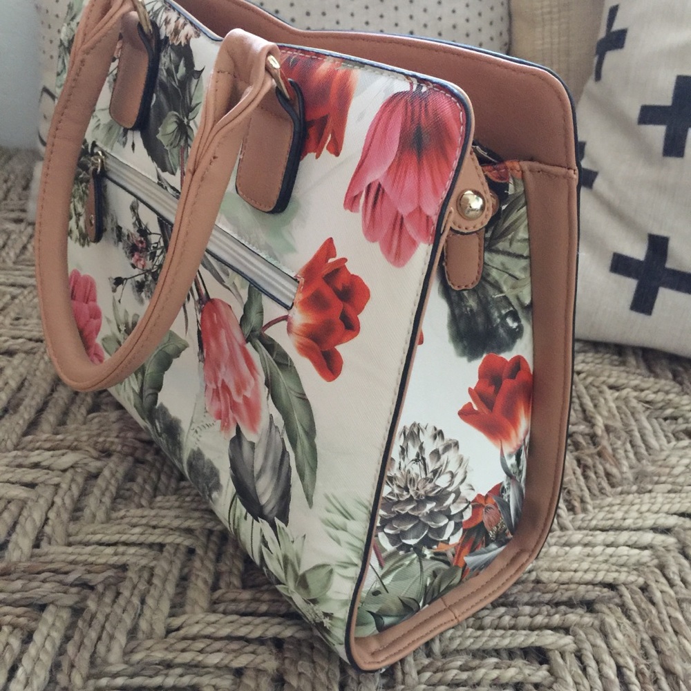 Floral purse